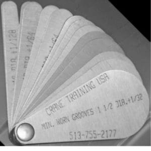 Sheave Gauge Set (Metric)